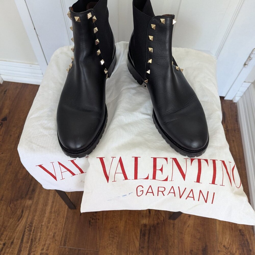 Valentino chelsea boots rockstud - Picture 4 of 16